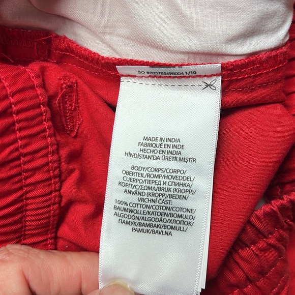 Polo Ralph Lauren Boys Red Cotton Chino Drawstring Shorts | Size L | NWT - Picture 4 of 8